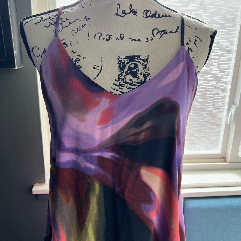 Elegant Multicolor Women's Full Length Dress Size Small NWT $149